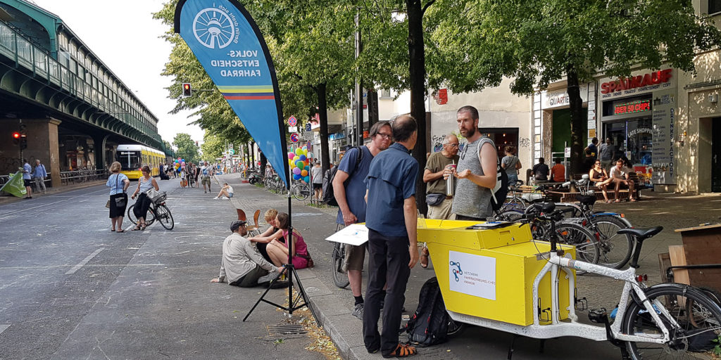 Netzwerk Fahrradfreundliches Pankow bei Schön!hauser (T. Kraudzun)